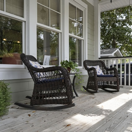 dental office exterior porch